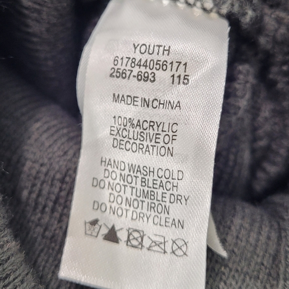 NIKE LEBRON JAMES KING LION KNIT CUFF POM BEANIE YOUTH - Picture 8 of 11